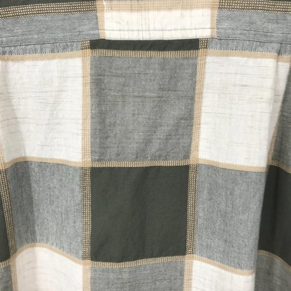 Dressbarn Green Plaid Zipper Front Jacket M/L - Picture 6 of 8